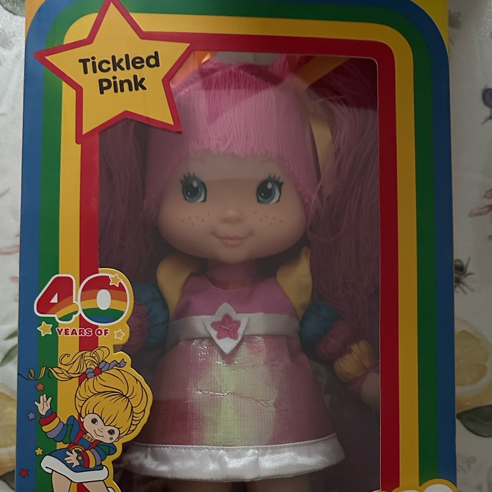 40 Yr Anniversary Rainbow Brite Doll (Tickled Pink)